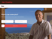 Tablet Screenshot of joecawley.co.uk
